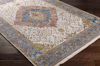 Todd Traditional Burnt Orange Area Rug