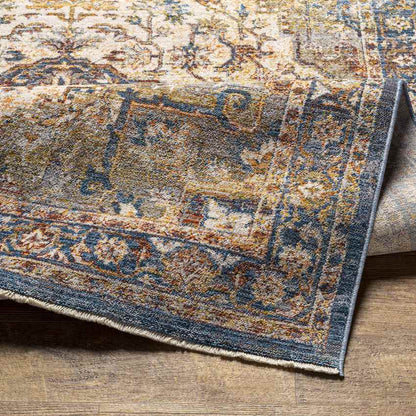 Willow Springs Traditional Burnt Orange Area Rug