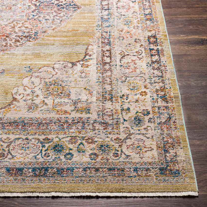 Winthrop Harbor Traditional Olive Area Rug
