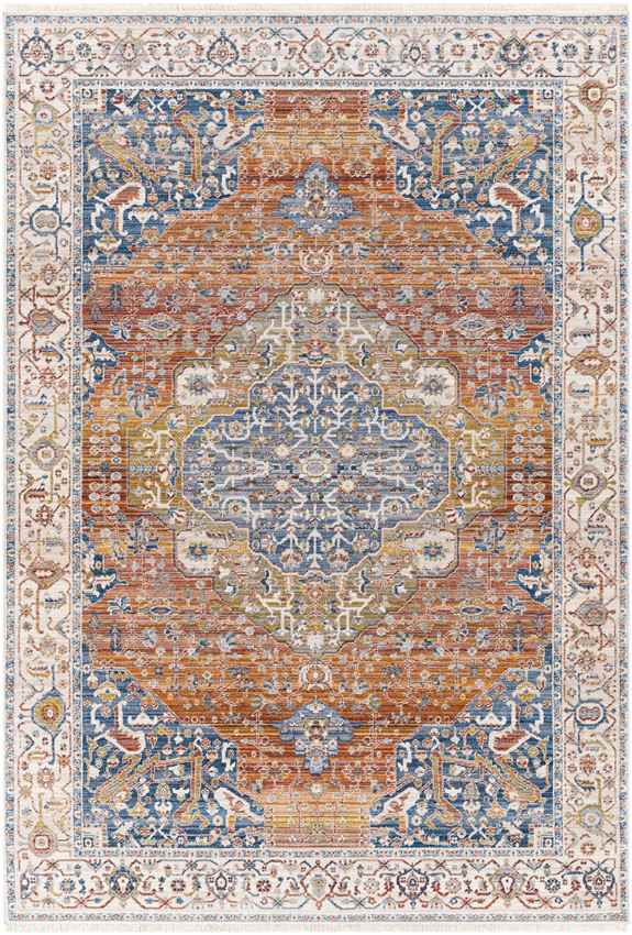 Leavenworth Traditional Saffron Area Rug