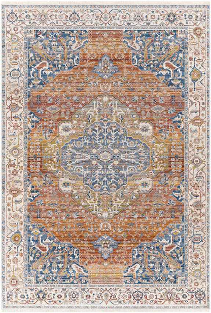 Leavenworth Traditional Saffron Area Rug