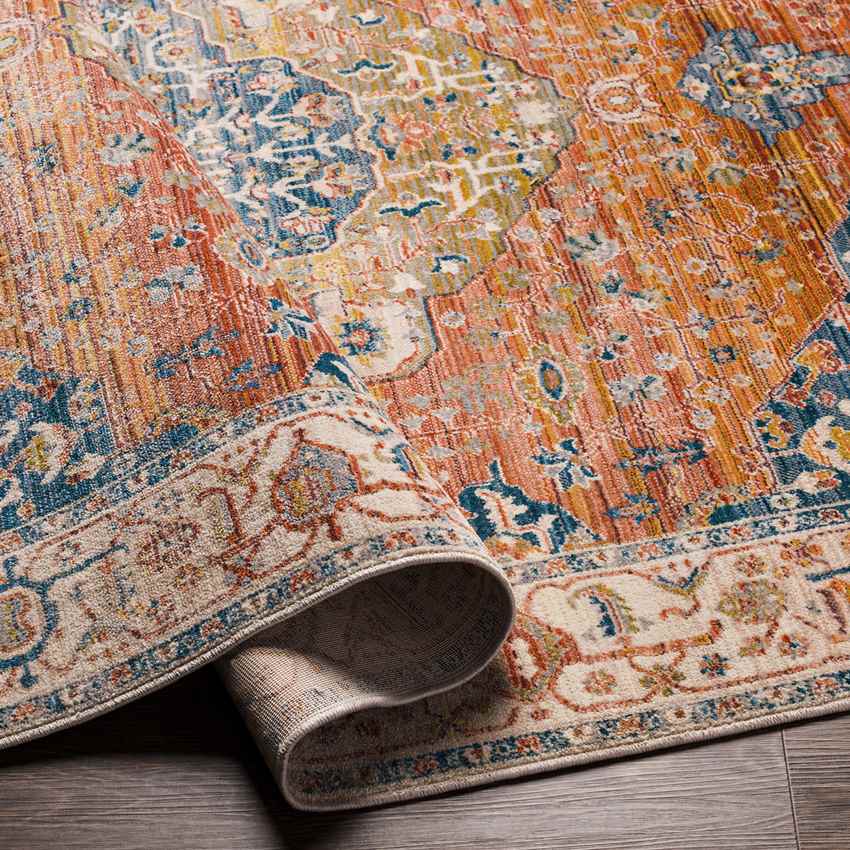 Leavenworth Traditional Saffron Area Rug