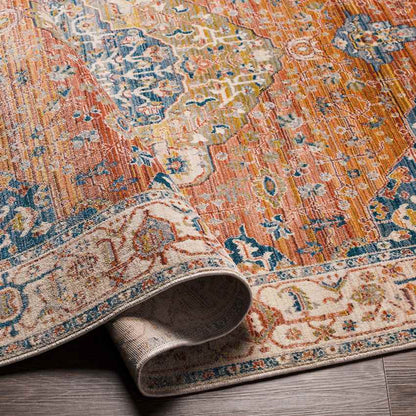 Leavenworth Traditional Saffron Area Rug