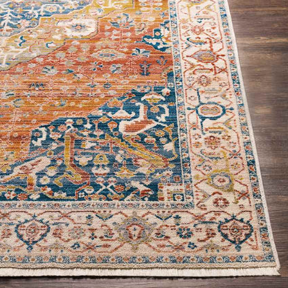 Leavenworth Traditional Saffron Area Rug