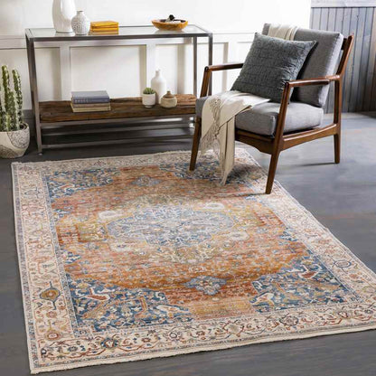 Leavenworth Traditional Saffron Area Rug