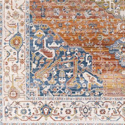 Leavenworth Traditional Saffron Area Rug