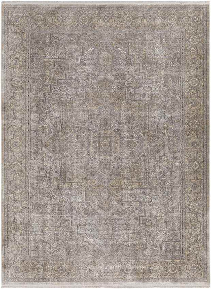 Pierceton Traditional Light Brown Area Rug