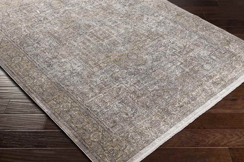 Pierceton Traditional Light Brown Area Rug