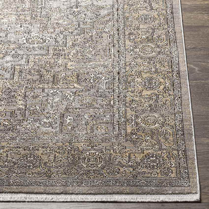 Pierceton Traditional Light Brown Area Rug