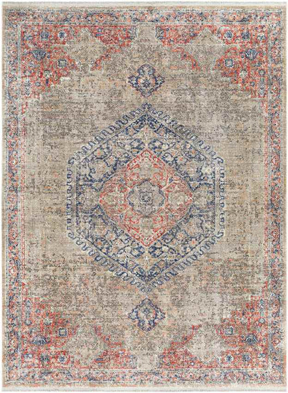 Pittsboro Traditional Taupe Area Rug