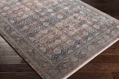 Poneto Traditional Brown Area Rug