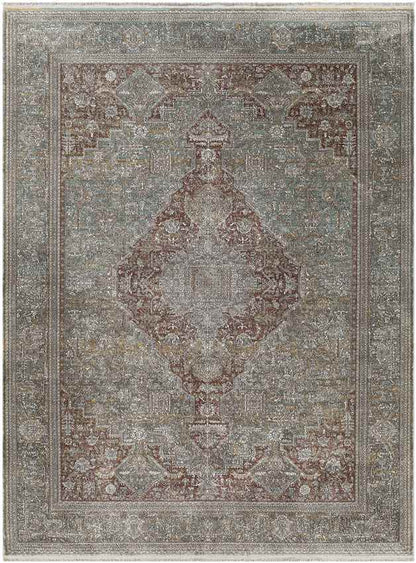 Poseyville Traditional Coffee Area Rug