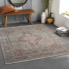 Poseyville Traditional Coffee Area Rug