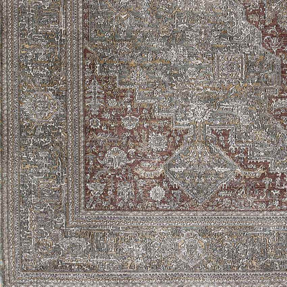 Poseyville Traditional Coffee Area Rug