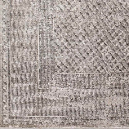 Sweetser Traditional Taupe Area Rug