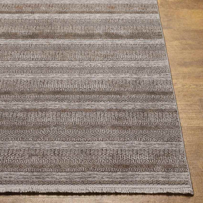 Tennyson Global Dark Brown Area Rug