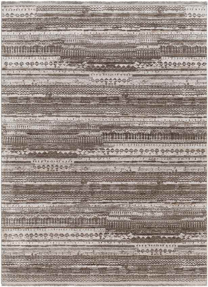 Town of Pines Global Dark Brown Area Rug