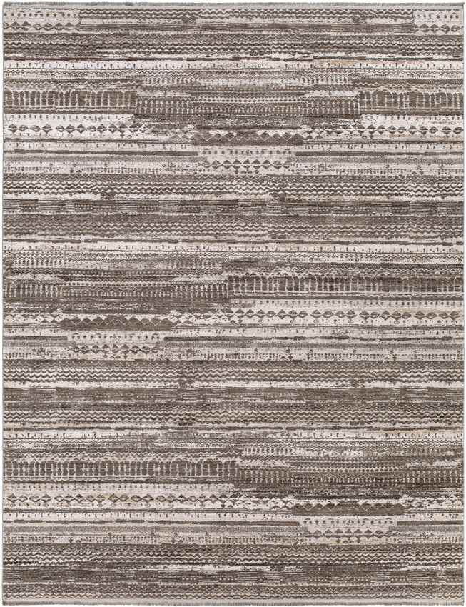 Town of Pines Global Dark Brown Area Rug