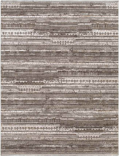 Town of Pines Global Dark Brown Area Rug