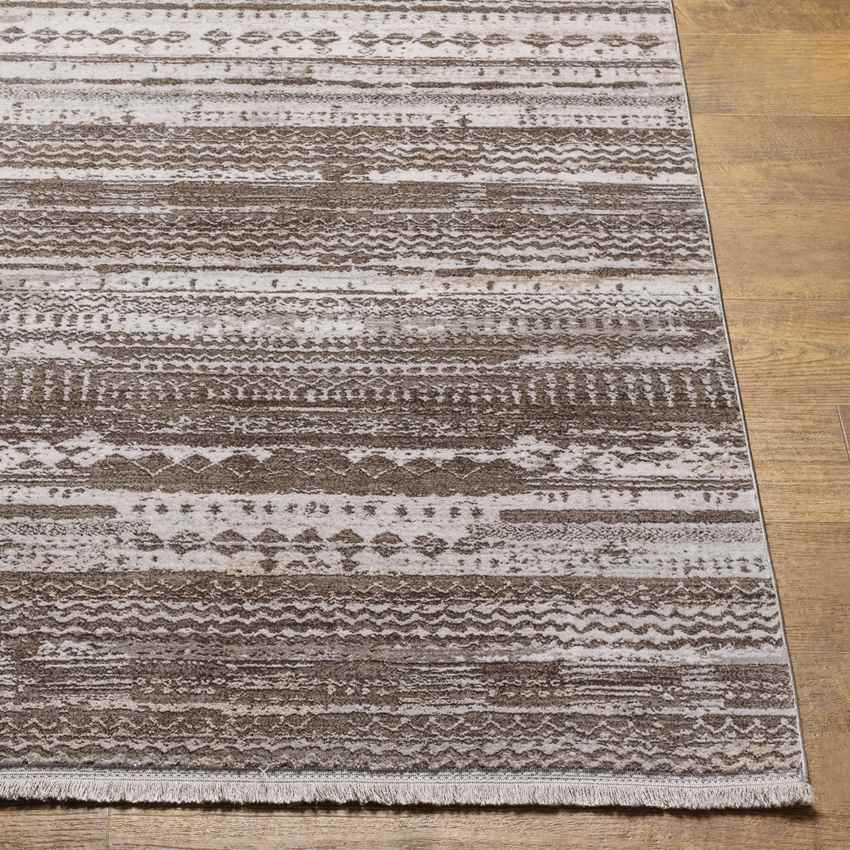 Town of Pines Global Dark Brown Area Rug