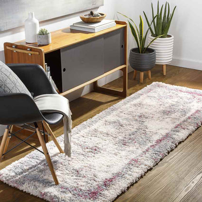 La Harpe Modern Pale Pink Area Rug