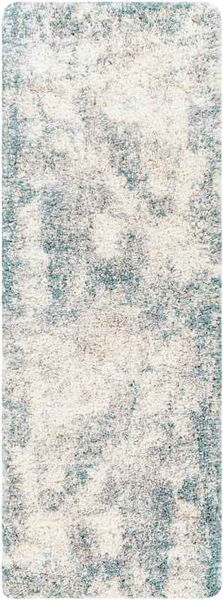 Lake Barrington Modern Aqua Area Rug