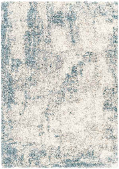 Lake Barrington Modern Aqua Area Rug