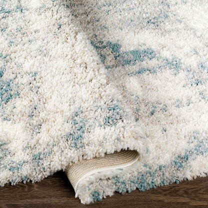 Lake Barrington Modern Aqua Area Rug