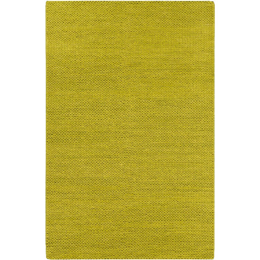 Aaron Modern Lime Area Rug