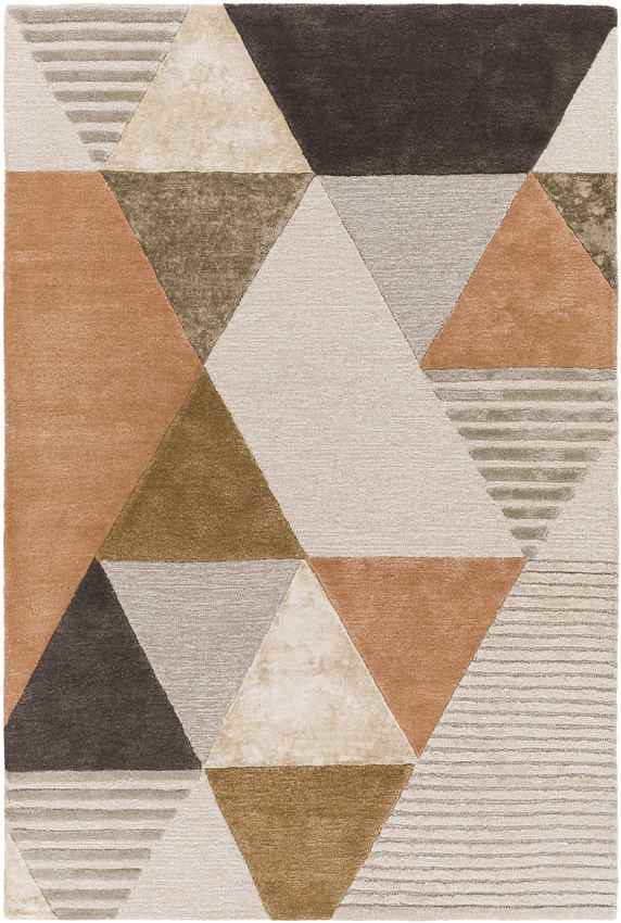 Long Grove Modern Pale Pink Area Rug