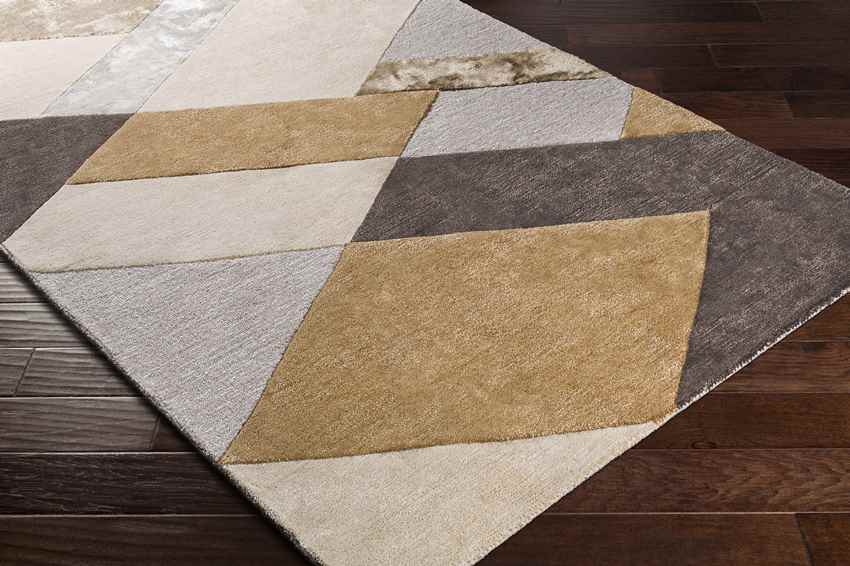Machesney Park Modern Camel Area Rug