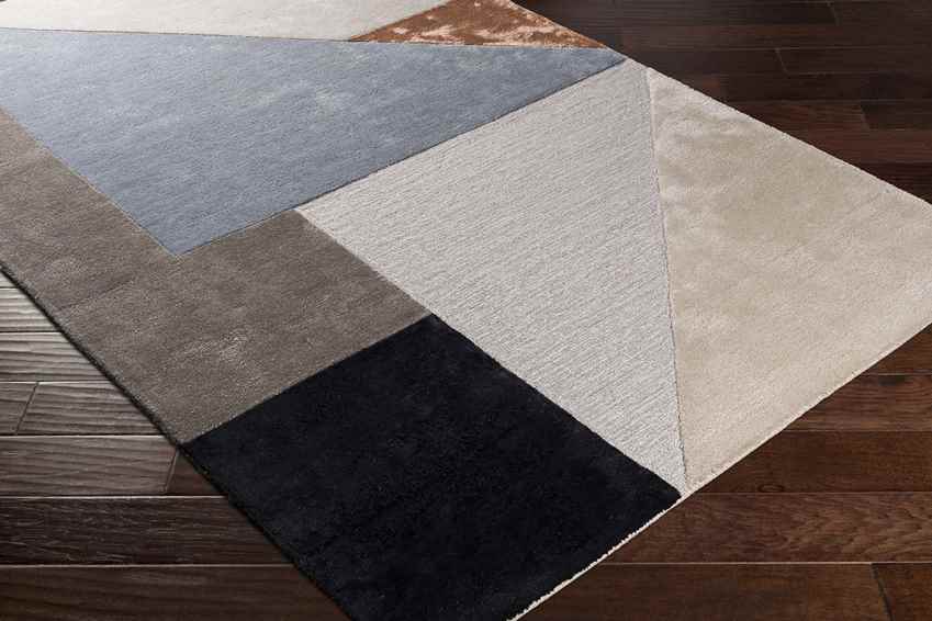 Marquette Heights Modern Medium Gray Area Rug