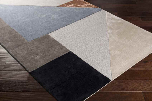 Marquette Heights Modern Medium Gray Area Rug