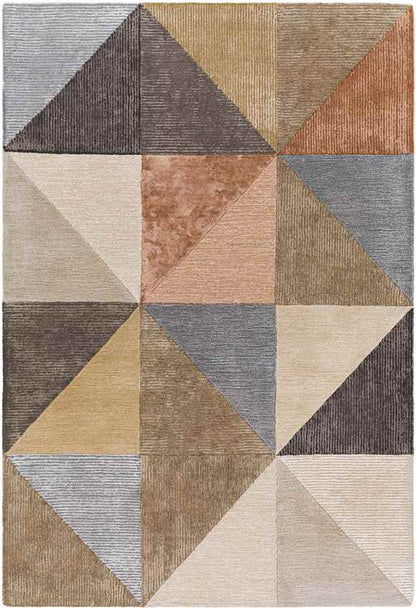 Long Creek Modern Taupe Area Rug