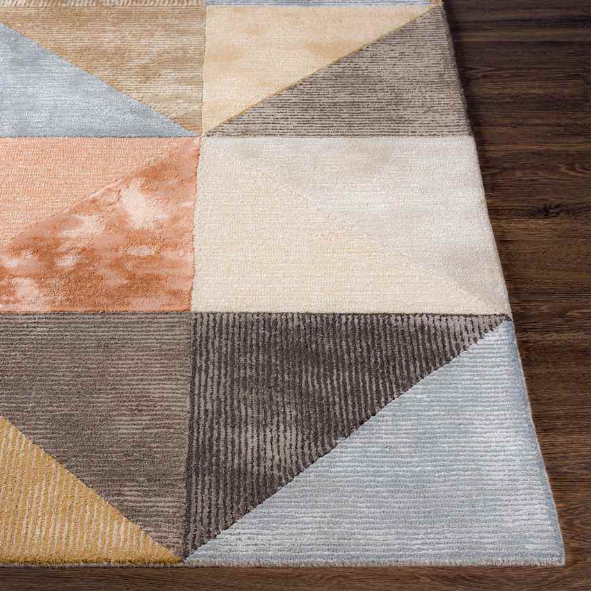 Long Creek Modern Taupe Area Rug