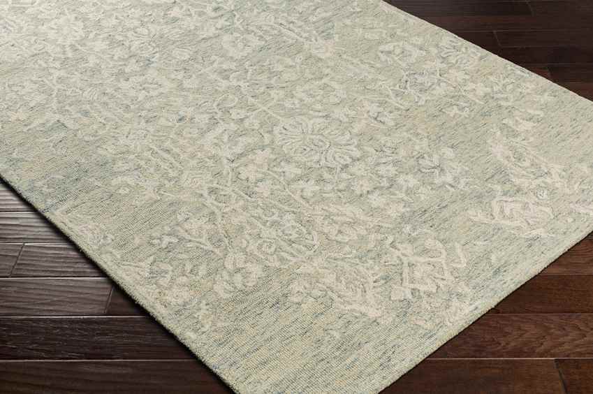 Oldenburg Traditional Light Green Area Rug