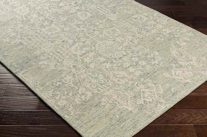 Oldenburg Traditional Light Green Area Rug