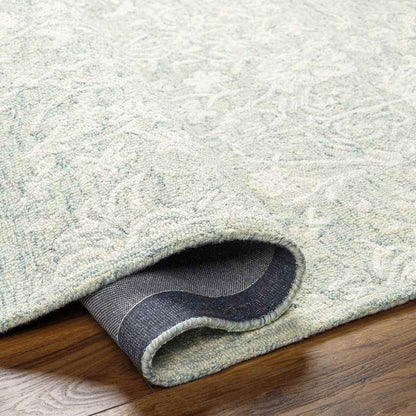 Oldenburg Traditional Light Green Area Rug
