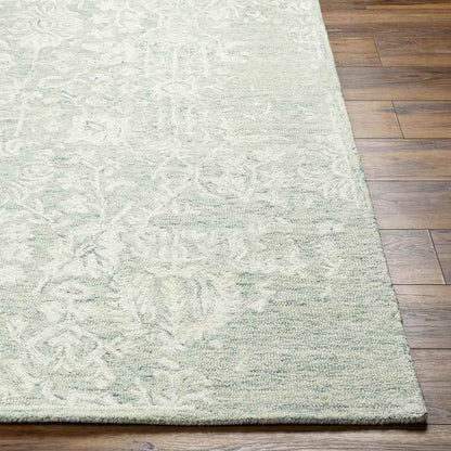Oldenburg Traditional Light Green Area Rug