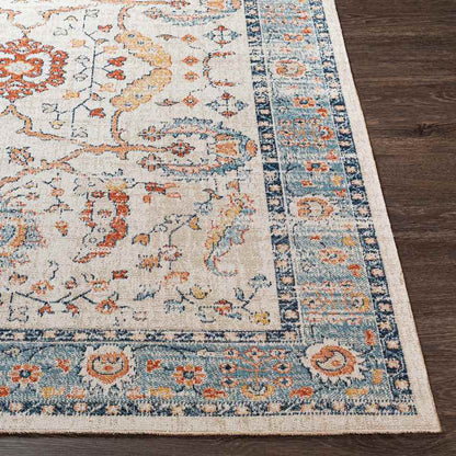 Alta Traditional Burnt Orange Area Rug
