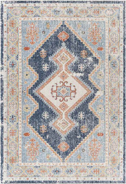 Bone Gap Global Denim Area Rug