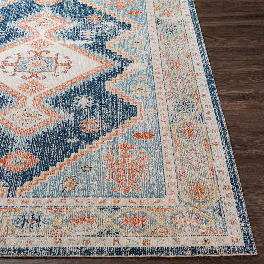 Bone Gap Global Denim Area Rug