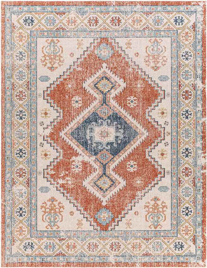 Bone Gap Global Burnt Orange Area Rug