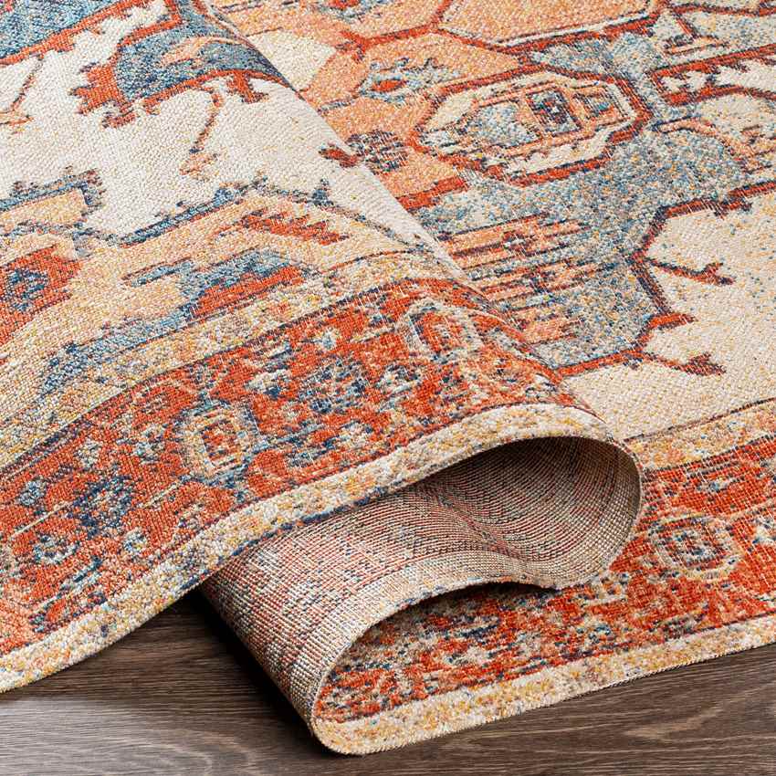 Burnt Prairie Global Terracotta Area Rug
