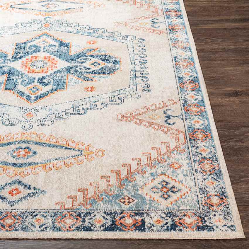 Camp Point Global Burnt Orange Area Rug