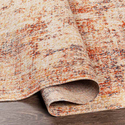 Campton Hills Modern Burnt Orange Area Rug