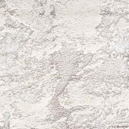 Lake in the Hills Modern Light Gray Area Rug