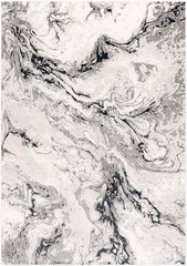 Lake Villa Modern Light Gray Area Rug