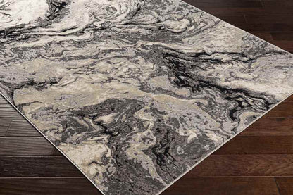 Lake Villa Modern Light Gray Area Rug