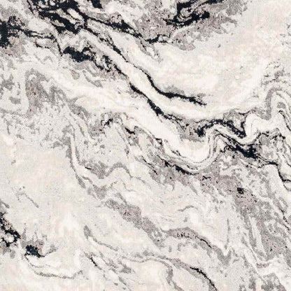 Lake Villa Modern Light Gray Area Rug